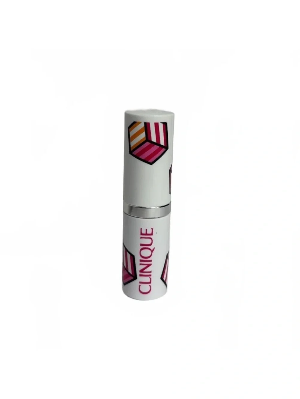 Clinique Pop Bare Pop Longwear Shine Lipstick + Primer Nude Pink Shimmer B62 02